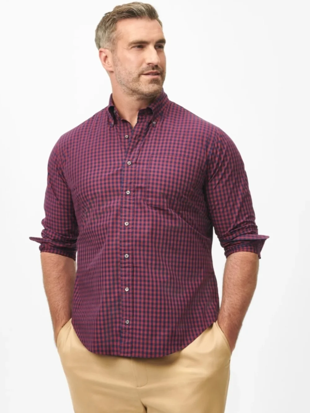 J. Crew tailored button